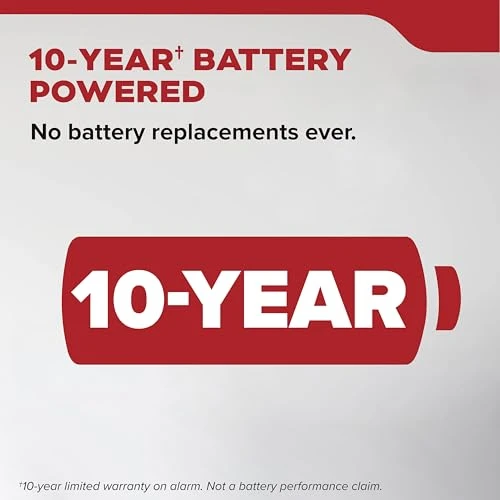 Smoke Detector with 10-Year Battery — Carbon Monoxide Detectors, Kidde