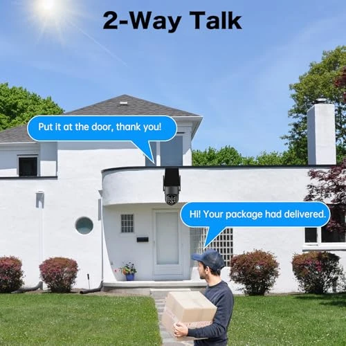 Solar Security Camera Wireless Outdoor — Dome Surveillance Cameras, Seeborder