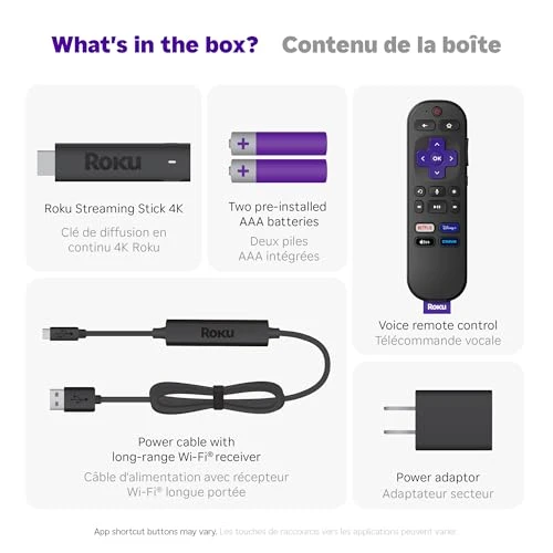 Streaming Stick 4K — Ultra HD Media Players, Roku