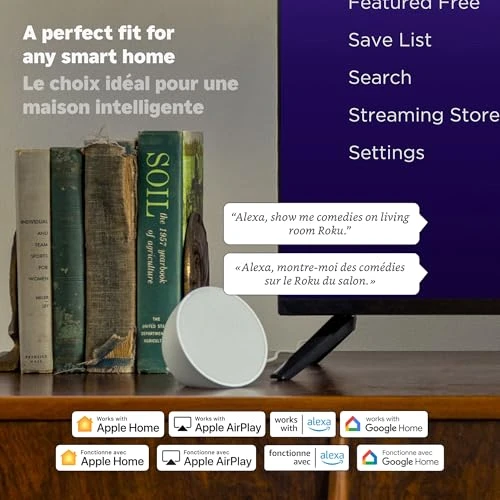 Streaming Stick 4K — Ultra HD Media Players, Roku