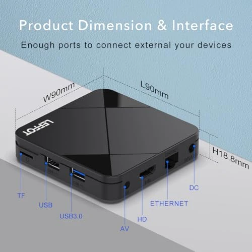 TV Box — Ultra HD Media Players, LEFFOT