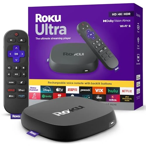 Ultimate Streaming Player — Ultra HD Media Players, Roku