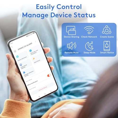 Wi-Fi Smoke and Carbon Monoxide Detector Combo — Smoke & CO Detectors, Soewolit