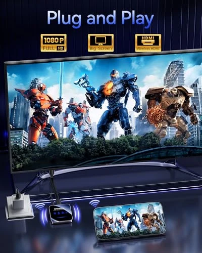 Wireless HDMI Display Dongle Adapter — Connectors & Adapters, BRAIDOL