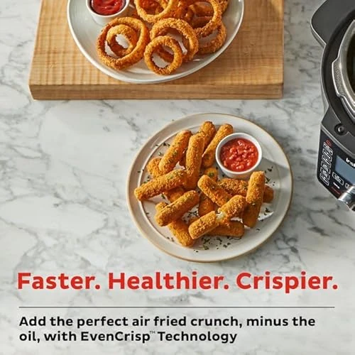 6.5 Quart Air Fryer & Pressure Cooker Combo with Wi-Fi — Electric Pressure Cookers, Instant Pot