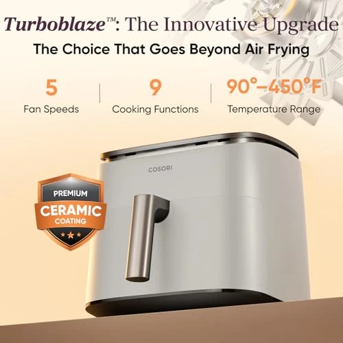 9-in-1 TurboBlaze Air Fryer 6 Qt — Air Fryers, Cosori