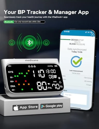 Cordless Arm Blood Pressure Monitor — Blood Pressure Monitors, Medisana