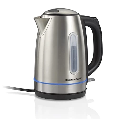 Electric Tea Kettle with LED Light Ring — Kettles & Tea Machines, Hamilton Beach