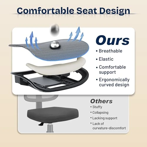 Ergonomic Office Chair — Desk Chairs, MOLENTS