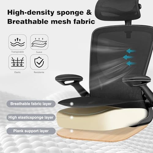 Ergonomic Office Desk Chair — Desk Chairs, BESTFAIR