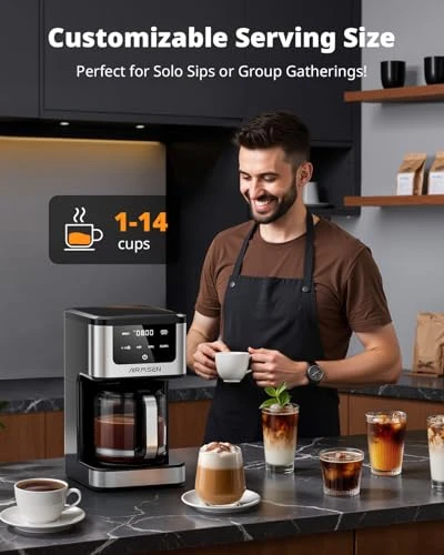Programmable Drip Coffee Maker — Coffee Makers, AIRMSEN