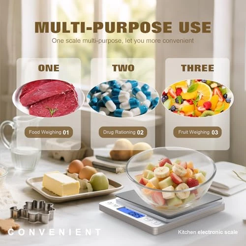 Rechargeable Digital Food Scale — Weight Management Tools, OGWAI