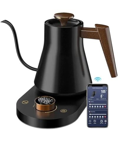 Smart Electric Gooseneck Kettle with WiFi Control — Kettles & Tea Machines, IntreLife