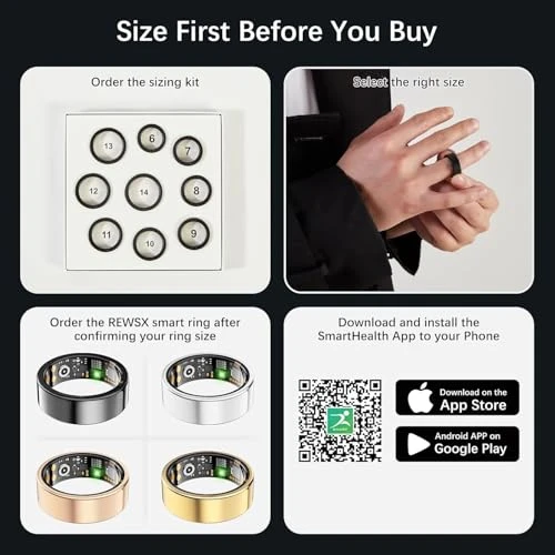 Smart Health Ring — Smart Rings, REWSX