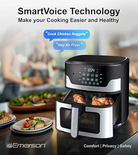 SmartVoice 6-in-1 Air Fryer — Air Fryers, Emerson