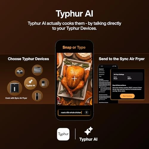 Sync Air Fryer with Built-in Wireless Meat Thermometer — Air Fryers, Typhur
