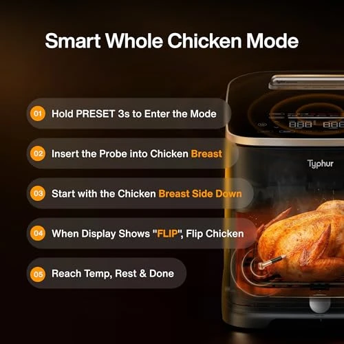 Sync Air Fryer with Built-in Wireless Meat Thermometer — Air Fryers, Typhur