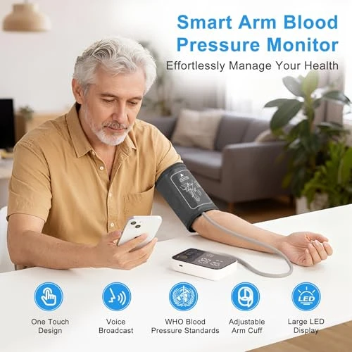 Upper Arm Blood Pressure Monitor — Blood Pressure Monitors, Oklar