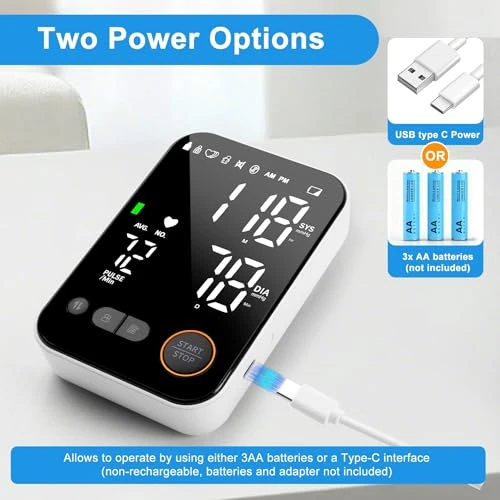 Upper Arm Blood Pressure Monitor — Blood Pressure Monitors, Oklar