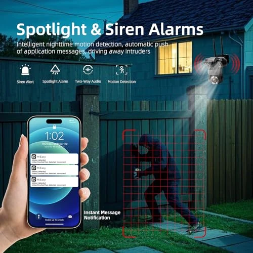 4-Lens Security Camera System — Outdoor Security Cameras, GUDFIDELIO