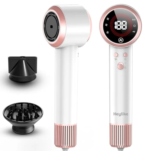 AI Smart High-Speed Hair Dryer with Plasma Ion Technology — Dryers & Accessories, Heylike