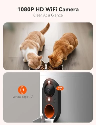 Automatic Pet Feeder with Camera — Automatic Feeders, WOPET