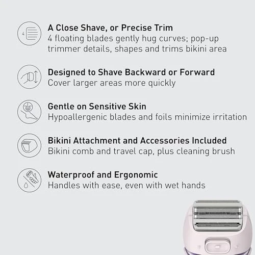 Electric Shaver for Women — Bikini, Panasonic