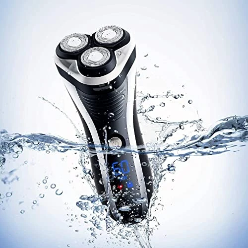 Electric Shaver Rotary Razor Beard Trimmer — Rotary, Hatteker