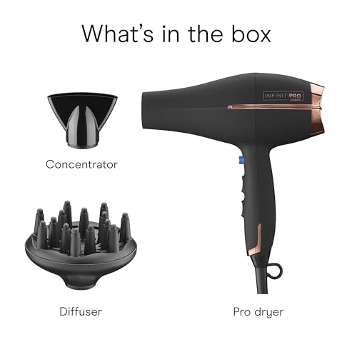 Hair Dryer with Diffuser and Concentrator — Dryers & Accessories, Conair