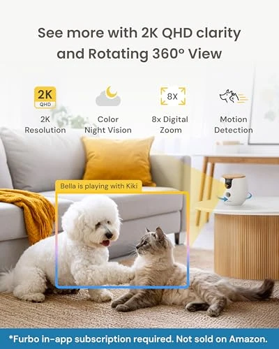 Mini 360° Pet Camera — Cameras & Monitors, Furbo