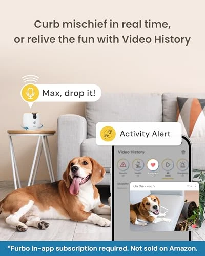Mini 360° Pet Camera — Cameras & Monitors, Furbo