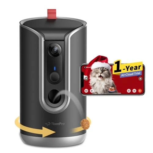 Pet Camera Treat Dispenser — Cameras & Monitors, TKENPRO