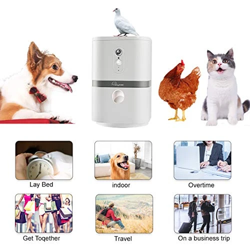 Pet Camera with Treat Dispenser — Cameras & Monitors, SKYMEE