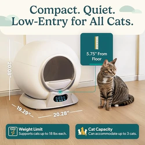 Self Cleaning Automatic Litter Box — Waste Bins, PetCove
