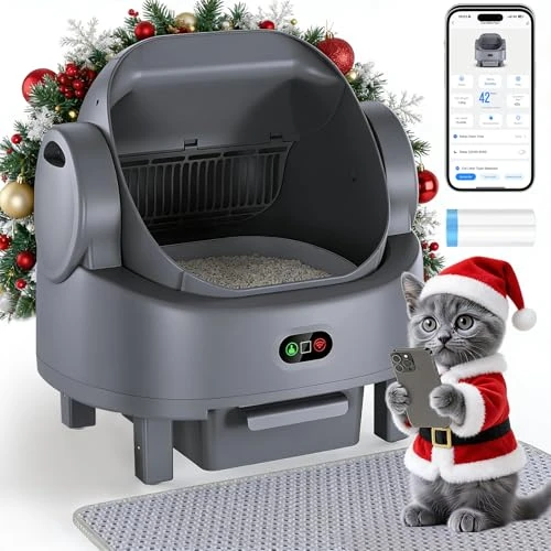Self Cleaning Cat Litter Box — Waste Bins, LUODIER