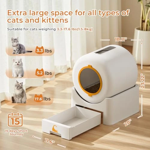 Self Cleaning Litter Box — Waste Bins, Flycity