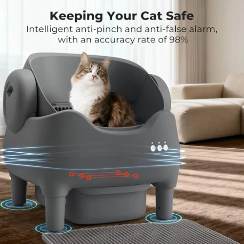 Self Cleaning Litter Box — Waste Bins, KITPLUS