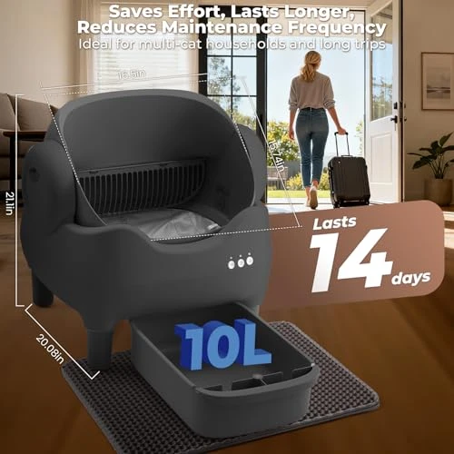 Self Cleaning Litter Box — Waste Bins, KITPLUS