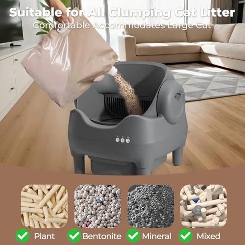 Self Cleaning Litter Box — Waste Bins, KITPLUS