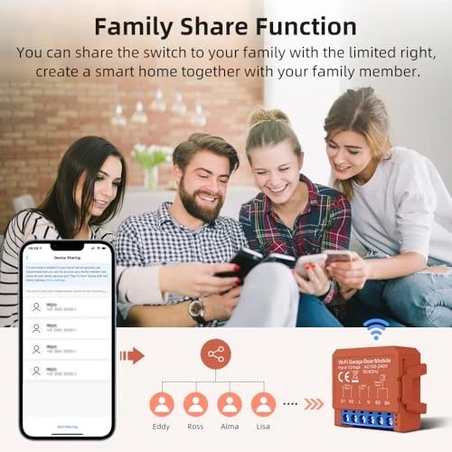 Smart Garage Door Opener — Keypads & Remotes, Smekitlly