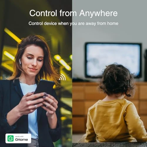 Smart Plug Outlet Extender with Surge Protection — Power Solutions & Surge Protection, GHome Smart