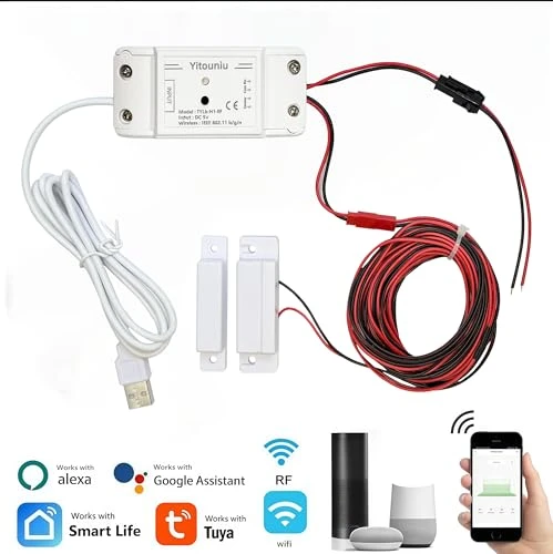 Smart WiFi Garage Door Opener Controller — Keypads & Remotes, Yitouniu