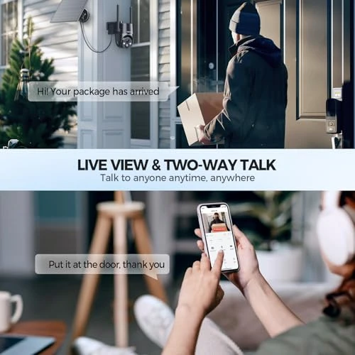 Solar Security Camera — Outdoor Security Cameras, FONDAIL