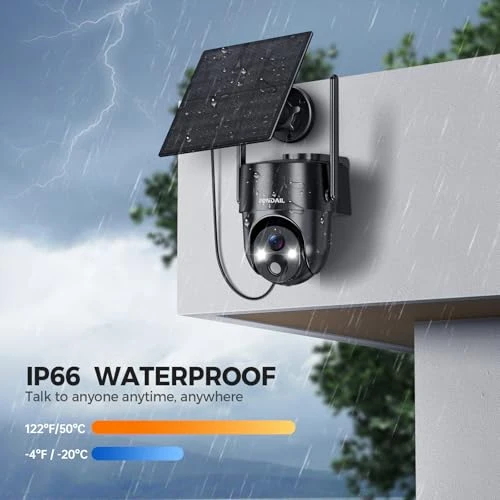 Solar Security Camera — Outdoor Security Cameras, FONDAIL