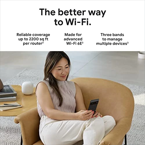 Wi-Fi Mesh Router System — Mesh Wi-Fi Systems, Google