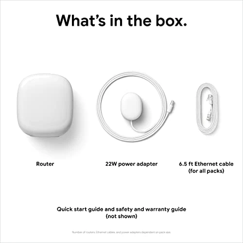 Wi-Fi Mesh Router System — Mesh Wi-Fi Systems, Google