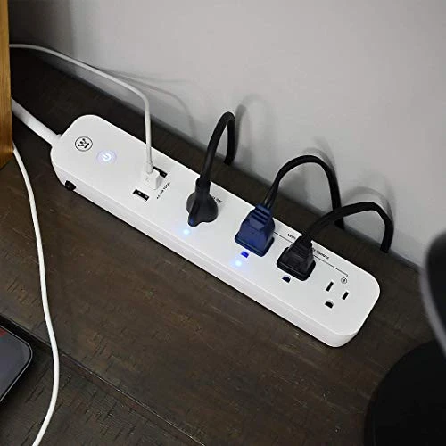 Wi-Fi Power Strip with Smart Outlets — Power Solutions & Surge Protection, Westinghouse