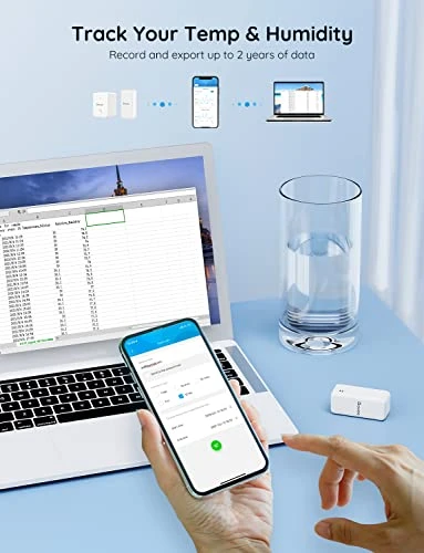 WiFi Hygrometer Thermometer Sensor 3 Pack — Home Climate Control, Govee