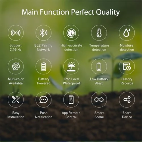 WiFi Smart Soil Sensor — Home Climate Control, SENCKIT