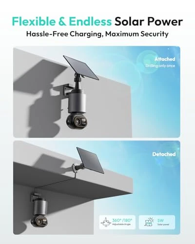 Wireless Outdoor Security Camera System with Solar Panel — Outdoor Security Cameras, BOTSLAB